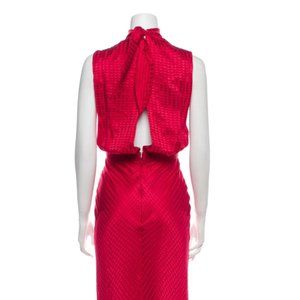 SALONI Silk Long Dress